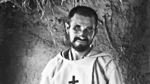 Charles de Foucauld dans le massif montagneux du Hoggar dans le Sahara algérien