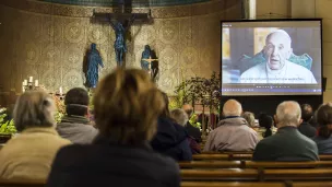 Soirée conférence Laudato Si', dans le cadre de la fête de la création, le 2 octobre 2020 dans la paroisse Saint-Pierre à Charenton-le-Pont (94) ©Corinne SIMON/CIRIC