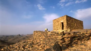 Ermitage du P. Charles de Foucauld, dit "La Frégate", l'Assekrem, Tamanrasset, Algérie, Afrique du Nord. ©P.RAZZO/CIRIC