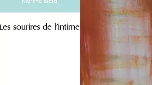 ® RCF34 - Couverture du livre "Les sourires de l'intime" et tableau de Gaëtan Biard : "Fantômes et ombres légères"