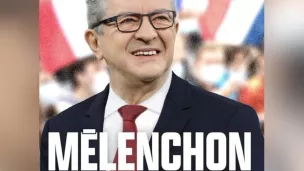 L'affiche électorale de Jean-Luc Mélenchon