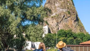 Le rocher Saint-Michel d'Aiguilhe est en lice pour la 2e fois pour le "Monument préféré des français" © Luc Olivier - Maison du Tourisme