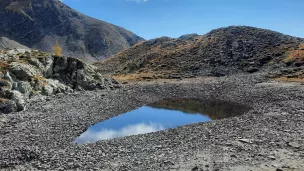 Les conséquences de la sécheresse sont lourdes pour le Parc national du Mercantour. Photo d'archives RCF