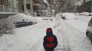 Montréal sous la neige