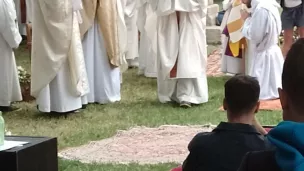 Ordination sacerdotale du frère Jérémie -Marie, à Cholet © Facebook