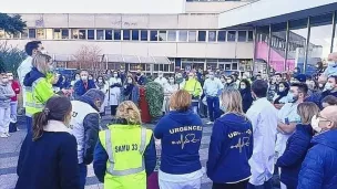 L'appel intersyndical (FO- SUD-CGT) a voté la grève générale illimitée à partir du 28 juin au CHU de Bordeaux, photo illustration de la CGT.