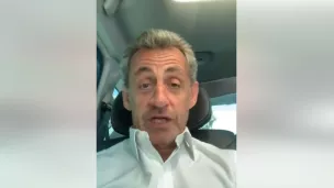 Nicolas Sarkozy - Capture d'écran facebook