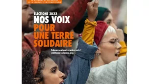 Couverture du numéro 320 du magazine Echos du monde du CCFD-TS