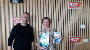 Le dessinateur Vincent et Laure de Pierrefeu