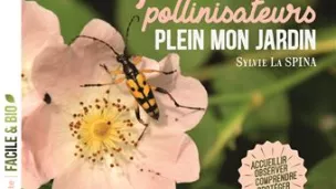 Couverture livre - Des fleurs et des pollinisateurs plein mon jardin