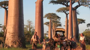 La famille Poussin lors de leur voyage à Madagascar / Alexandre Poussin