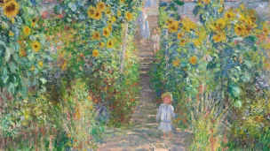 Le jardin de Vétheuil (Monet, 1881) ©Washington National Gallery