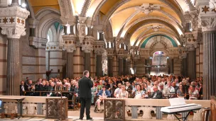 Plus de 100 laïcs participent à l'assemblée extraordinaire des évêques de France à Lyon, le 14/06/2022 ©Conférence des évêques de France (CEF)