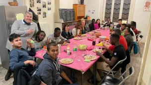 Accueil des migrants mineurs au presbytère de Tourcoing  © RCF Hauts de France