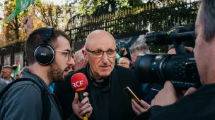 L'évêque de Fréjus-Toulon, Mgr Dominique Rey, à Paris en 2019 ©Jean-Matthieu GAUTIER/CIRIC