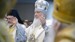 Cyrille (Kirill), patriarche de Moscou et de toute la Russie, le 04/12/2016 à Paris ©Corinne SIMON/CIRIC