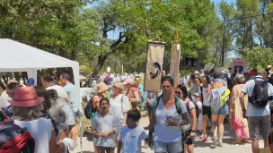 Pèlerinage des mères de famille à Cotignac