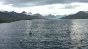 Charlie Dalin et Thomas Ruyant en Islande © Site de la Vendée Arctique