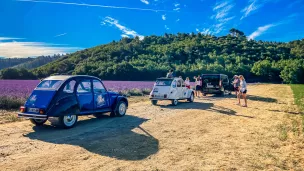 Des circuits en 2CV sont proposés pour découvrir le plateau de Valensole