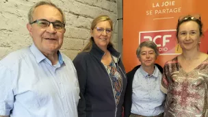 Dr Pierre Merlin, Brigitte Delvaux, Anne-Elisabeth Nève et Anne Périer ©VicariatBW