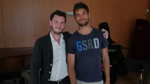 Florian Maviel, violon solo et Clément Bonnay, bassoniste de l'orchestre régional