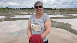 Nathalie Krone, la Paludière du Golfe. © RCF Sud Bretagne