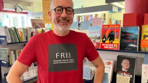 Joachim Boitrelle, libraire à La Procure Largeron © RCF