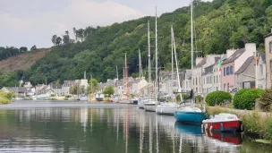 Port-Launay, sur le canal de Nantes à Brest © Christophe Pluchon, RCF Finistère 2022