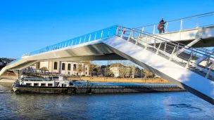 Moselle : Retour sur l’inauguration de la passerelle de l’Europe à Thionville (Photo : Ville de Thionville)