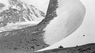 Photo d'Ella Maillart , exposition 'Sur les routes de l'Orient"