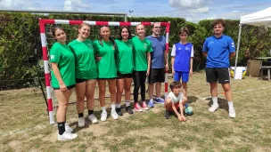 Le handball fait partie des sports que l'on peut pratiquer à Ardentes et dans l'Indre. ©Hugo Sastre