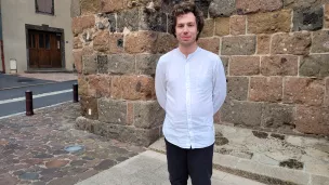 Antoine Thomas, organiste du CNSMD de Lyon qui joue pour le festival de La Chaise-Dieu © Martin Obadia