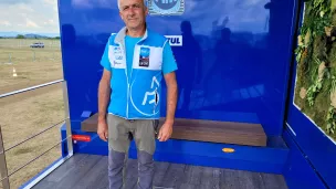 Dominique Gauthier, co-président du comité d'organisation des 6 jours internationaux de l'enduro (ISDE France 2022) © Martin Obadia