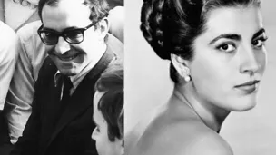 ©   Wikimedia Commons. Jean-Luc Godard (1930-2022) et Irene Papas (1929-2022).