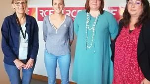 Geneviève GUISTI, Pauline BLANC,  Laure FRASCOTTI, Sophie MAUGENEST