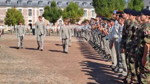 Cérémonie de passation de commandement 