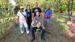 Jardins Theodore avec Samirah Meddahi et l'asso Bouche à Oreille