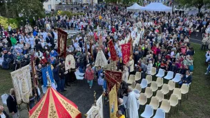 La foule rassemblée pour le Pardon de Josselin ©RCF Sud Bretagne