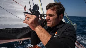 Damien Guillou prétendant à la victoire sur la Golden Globe Race 