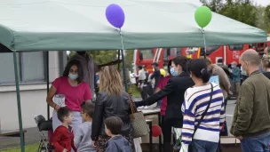 La journée du sourire en septembre 2021 © La Fabrique à Sourires.