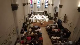 Messe d'action de grâce à l'occasion du départ des sœurs du Carmel de Bourges. © RCF - Florent Sonzogni.