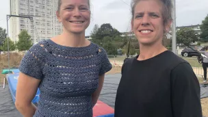 Mathilde Clapeyron et Julie Garelli