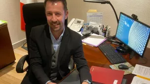 Laurent Muller maire de Hombourg-Haut