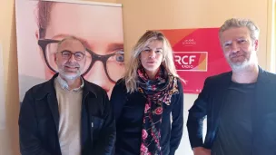 Marc Lainé, Marie-Sophie Ferdane et Bertrand Belin ©RCF