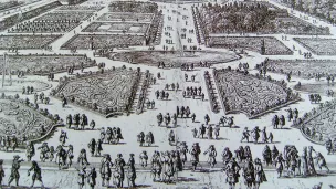 Nicolas Pérelle, le jardin des Tuileries dessiné par Le Nôtre ©Wikimédia commons