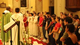 La messe de rentrée des étudiants et jeunes pros - Photo RCF