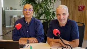 Olivier Dumas (à gauche), Michel Tsangary - © RCF Lyon