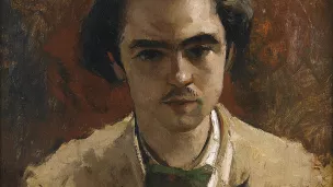 Frédéric Bazille, Paul Verlaine (1867) ©Wikimédia commons