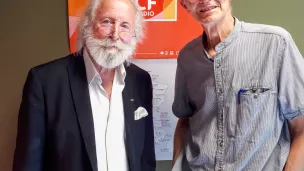 Gilles Laporte, à gauche, en compagnie de Gérard Louis. ©RCF