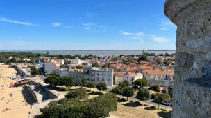 La ville de Fouras vue depuis le Fort.